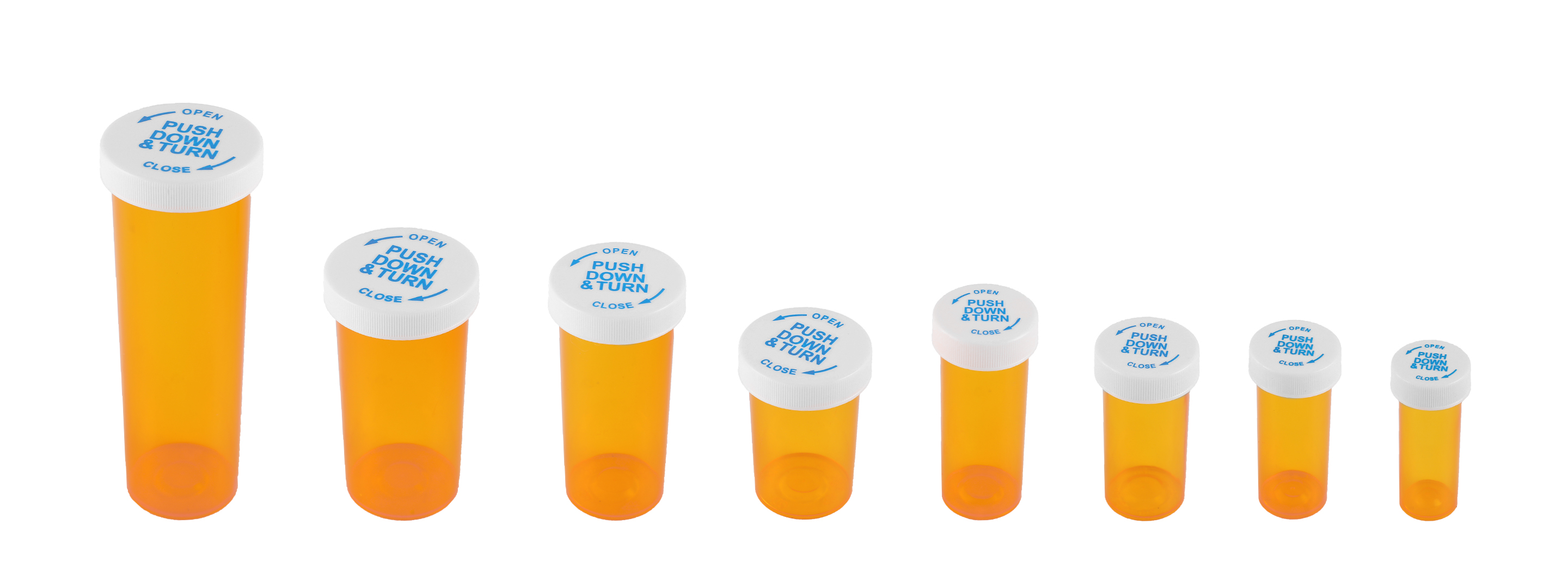 Rows of pharmacy medication vials